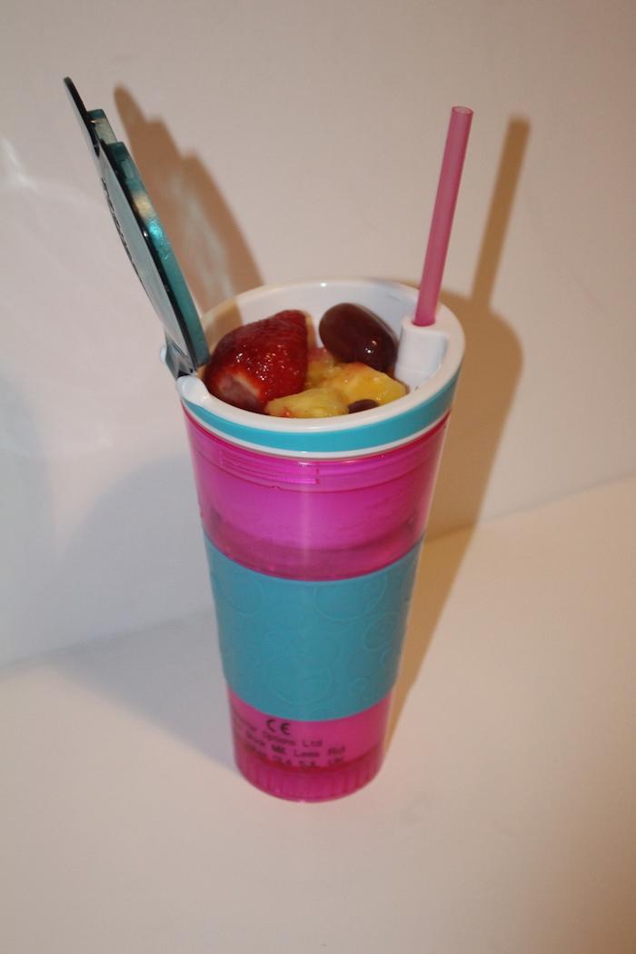 Snackeez™ 2-in-1 Snack Cup - Pink/Blue, 24 oz - Fry's Food Stores
