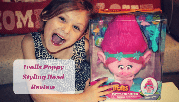 Trolls Movie Play Doh Press N Style Hair Salon Playset with Poppy
