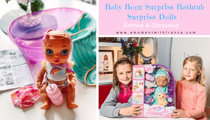 BABY Born Surprise Bathtub Surprise Dolls Review • A Moment With Franca