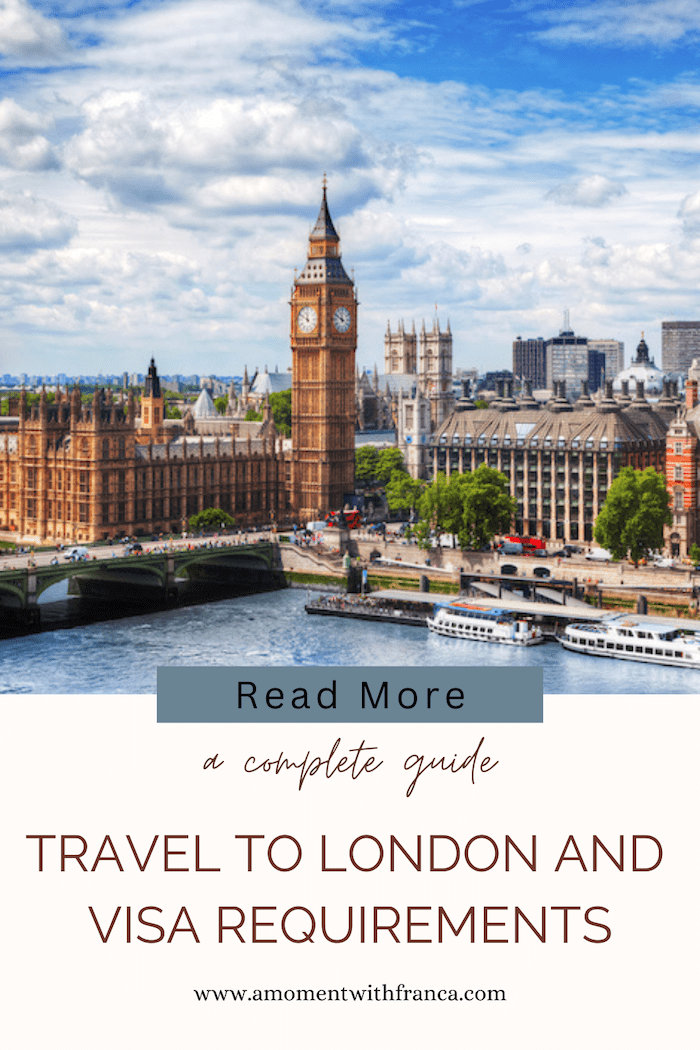 travel to london from us requirements